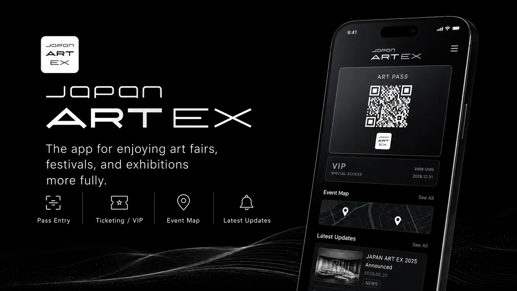 japan ART EX Website Relaunch | Visitor & Organizer Guides